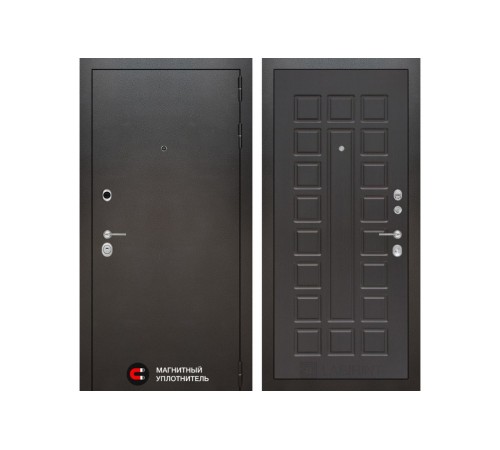 Входная дверь Labirint SILVER 04 - Венге Входная дверь Labirint SILVER 04 - Венге