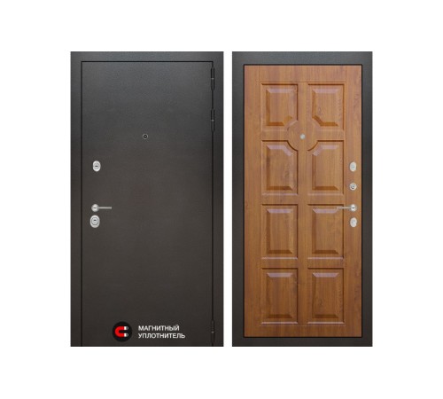 Входная дверь Labirint SILVER 17 - Золотой дуб Входная дверь Labirint SILVER 17 - Золотой дуб