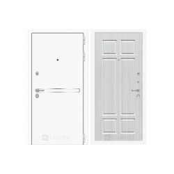 Входная дверь Labirint Лайн WHITE 08 Кристалл вуд