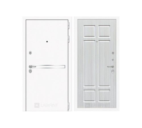 Входная дверь Labirint Лайн WHITE 08 Кристалл вуд Входная дверь Labirint Лайн WHITE 08 Кристалл вуд