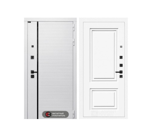 Входная дверь ROYAL 26 - Эмаль RAL9003 Входная дверь ROYAL 26 - Эмаль RAL9003