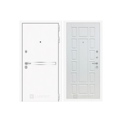 Входная дверь Labirint Лайн WHITE 12 Белое дерево