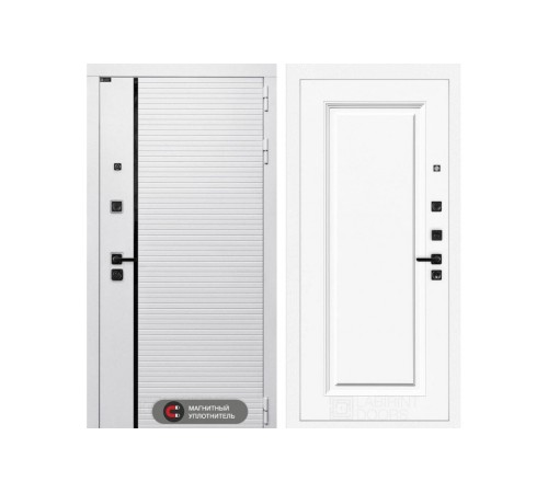 Входная дверь ROYAL 27 - Эмаль RAL9003 Входная дверь ROYAL 27 - Эмаль RAL9003