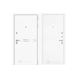 Входная дверь Labirint Лайн WHITE 07 Белое дерево