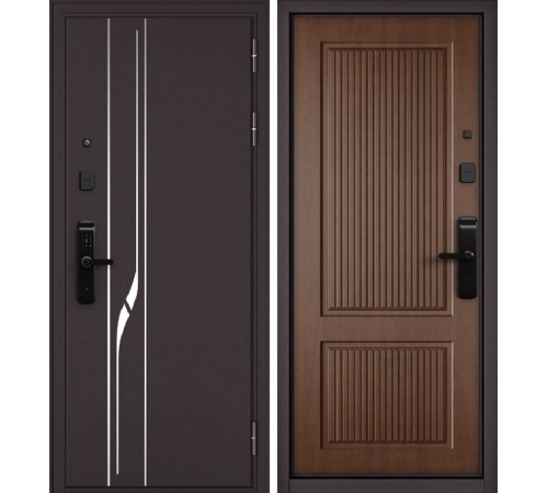 CITY LITE IQ (с электронным замком) D21|198 Шоколад букле/Карамель CITY LITE IQ (с электронным замком) D21|198 Шоколад букле/Карамель