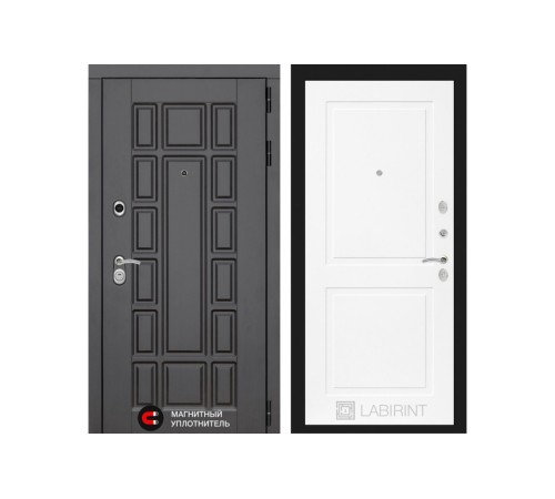 Входная дверь Labirint Нью-Йорк 11 - Белый софт