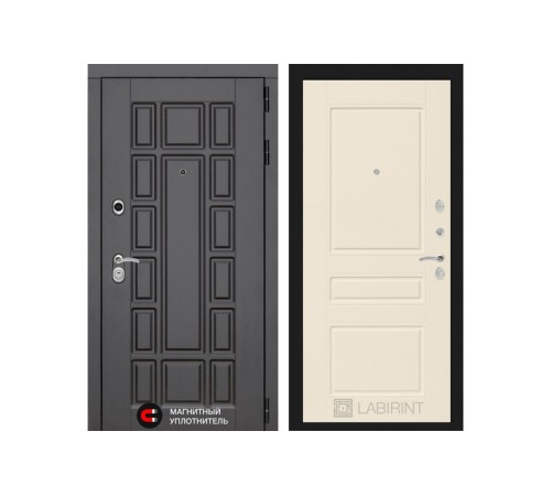 Входная дверь Labirint Нью-Йорк 03 Крем софт