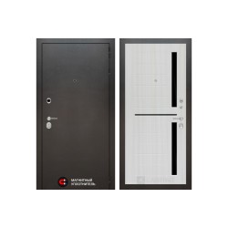 Входная дверь Labirint SILVER 02 - Сандал белый