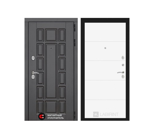 Входная дверь Labirint Нью-Йорк 13 - Белый софт