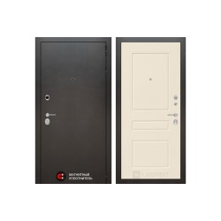 Входная дверь Labirint SILVER 03 - Крем софт
