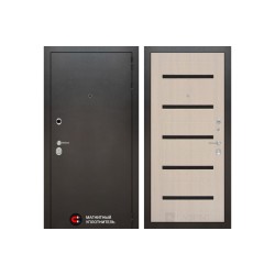 Входная дверь Labirint SILVER 01 - Беленый дуб