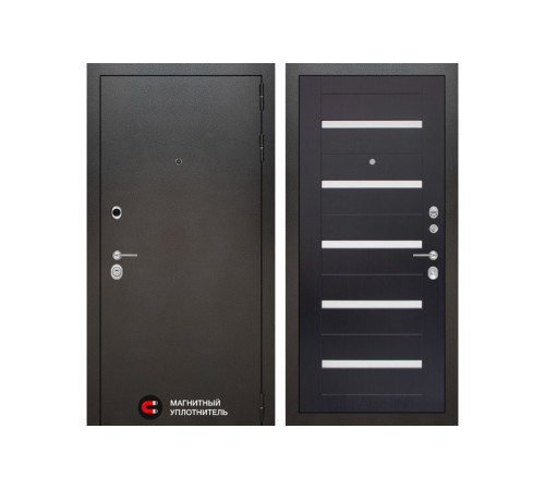 Входная дверь Labirint SILVER 01 - Венге Входная дверь Labirint SILVER 01 - Венге