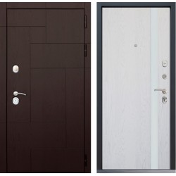Дверь Йошкар-Ола GRAFICA 6S Альберо браш со стеклом