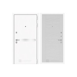 Входная дверь Labirint Лайн WHITE 06 Белое дерево