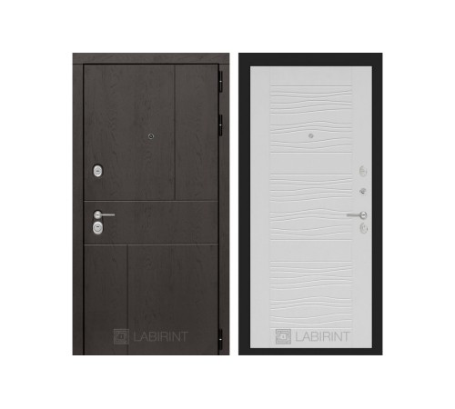 Входная дверь Labirint URBAN 06 Белое дерево Входная дверь Labirint URBAN 06 Белое дерево