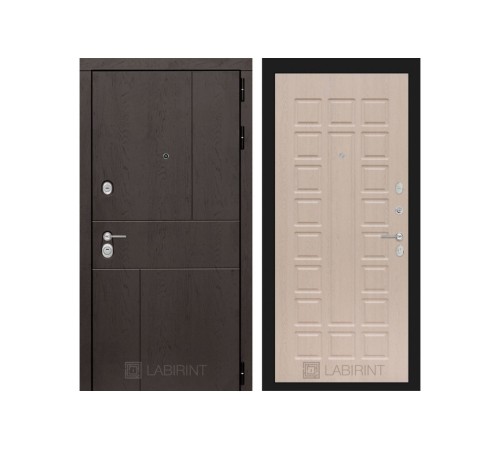 Входная дверь Labirint URBAN 04 Беленый дуб