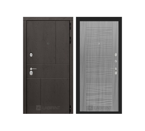 Входная дверь Labirint URBAN 06 Сандал серый