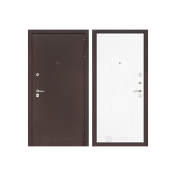 Входная дверь Labirint CLASSIC антик медный 07 - Белое дерево