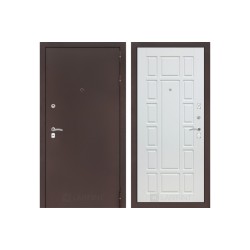 Входная дверь Labirint CLASSIC антик медный 12 - Белое дерево