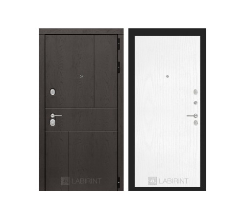 Входная дверь Labirint URBAN 07 Белое дерево Входная дверь Labirint URBAN 07 Белое дерево