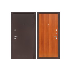 Входная дверь Labirint CLASSIC антик медный 05 Итальянский орех