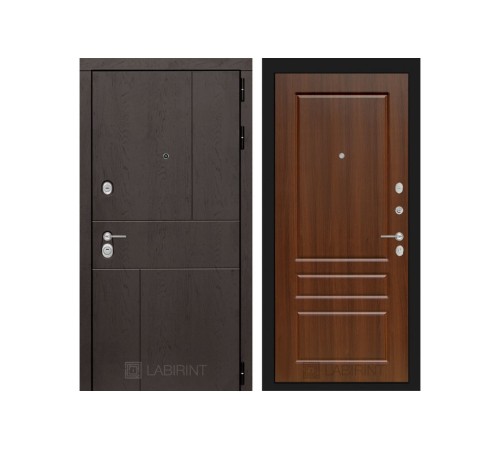 Входная дверь Labirint URBAN 03 - Орех бренди Входная дверь Labirint URBAN 03 - Орех бренди