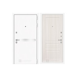 Входная дверь Labirint Лайн WHITE 03 Сандал белый