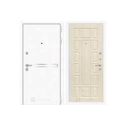 Входная дверь Labirint Лайн WHITE 12 Беленый дуб