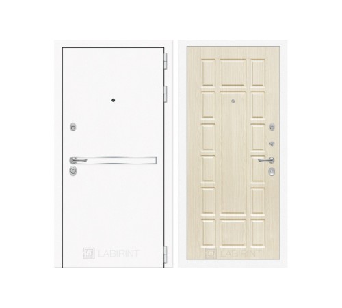 Входная дверь Labirint Лайн WHITE 12 Беленый дуб Входная дверь Labirint Лайн WHITE 12 Беленый дуб